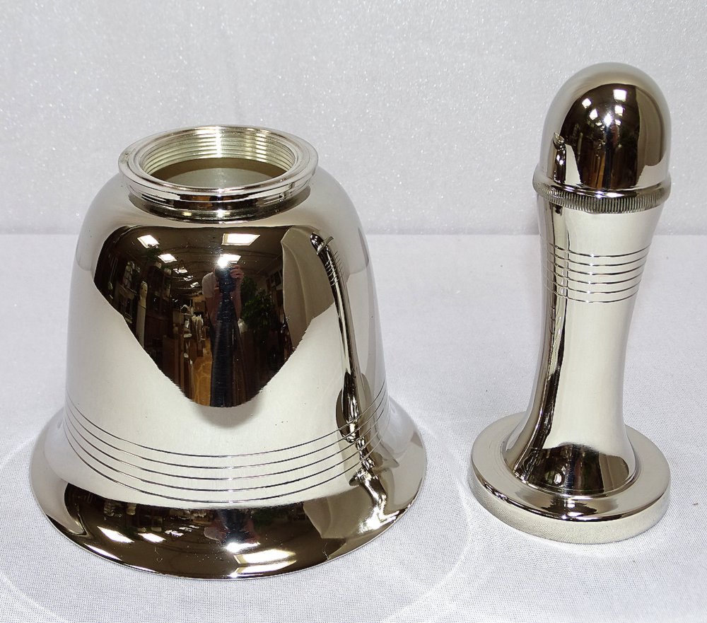 G622 Bells Cocktail Shaker, Model of Bell Shaker from Asprey & Co.1930